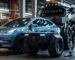Tesla Model 3 and Cybertruck front view.